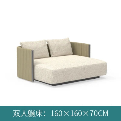 Outdoor rattan sofa, terrace, leisure rattan chair, tea table, courtyard villa, garden, living room, sunroom, rattan sofa combin