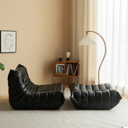 Caterpillar sofa togo modern living room balcony lounge lazy sofa available white lamb wool sofa