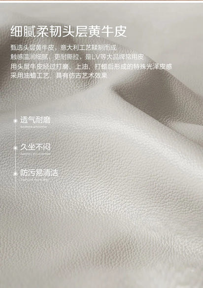 Customizable 123 combination first layer cowhide living room villa sofa