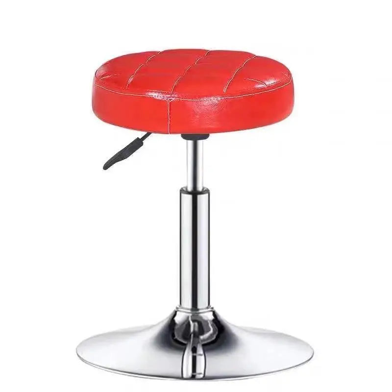 Bar Chair Bar Chair Stool Stool Haircut Chair Rotating Lifting Round Stool Backrest Pulley Chair Large Work Stool Supply