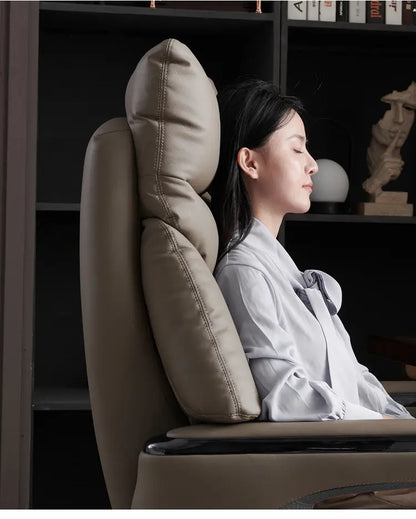 Smart Electric Executive Office Chair with Ventilation - Reclining Massage CEO Chair for Home Professional Use Furniture JT40