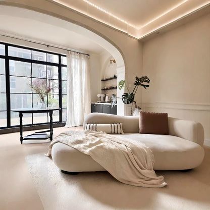 Aesthetics Designer Sofa Unusual Light Luxury Adult Trendy Room Decor Sofas Curved Lounge Comfortable Muebles Home Furniture