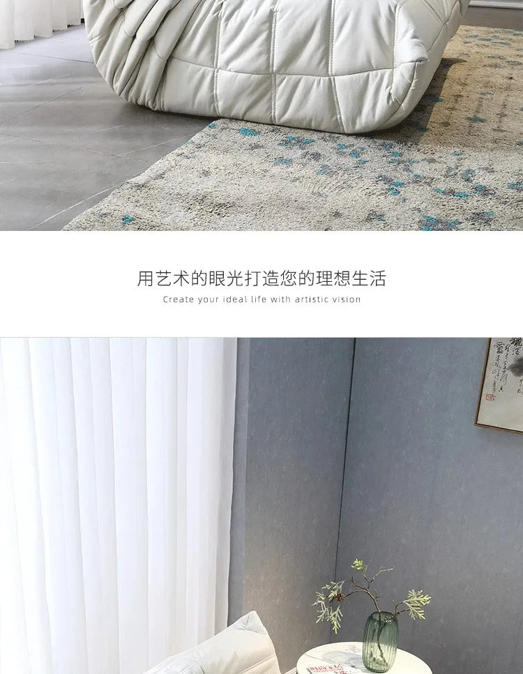 Caterpillar lazy sofa living room can sleep small apartment balcony can lie single sofa chair Internet celebrity tatami double