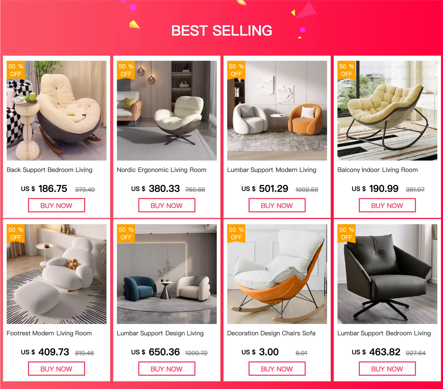 Thickened Penguin Rocking Chair Balcony Sofa Home Bedroom Leisure Chair Wide