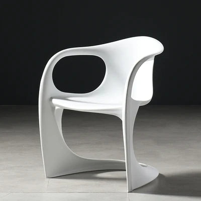 Creative Living Room Dining Stool Crystal Transparent Dining Stool Furniture Modern Minimalist Plastic Dining Chair