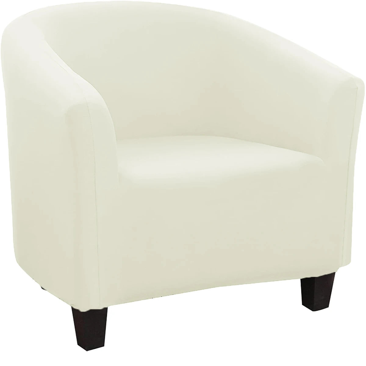 Stretch Club Chair Slipcover Spandex Barrel Chair Covers Printed Tub Living Room Armchair Covers Furniture Protector Sofa Cover