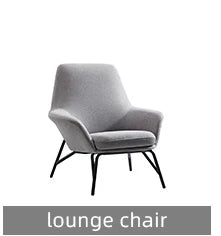 Latest Fabric Hotel Living Room Coffee Shop Relax Leisure Chair