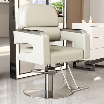 Creative Luxury Barber Chairs Modern Simple Style Minimalist Salon Chairs Space Saving Italian Friseurstuhl Salon Furniture