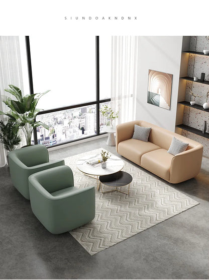 YXY Office Sofa Reception Business Negotiation casual Rest Area casual and fashionable Coffee Table Combination Set