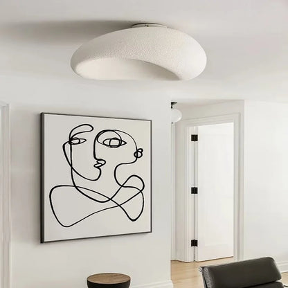 Wabi-Sabi Ceiling Light Modern Japanese Nordic Bedroom Lamp