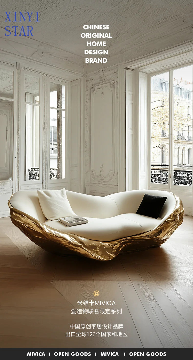 Art postmodern sofa villa large apartment furniture high luxury