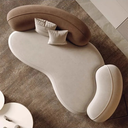Nordic Lazy Living Room Sofas Luxury Lounge Double Floor Sofa Designer Adults Meuble De Salon Home Furniture Accessories