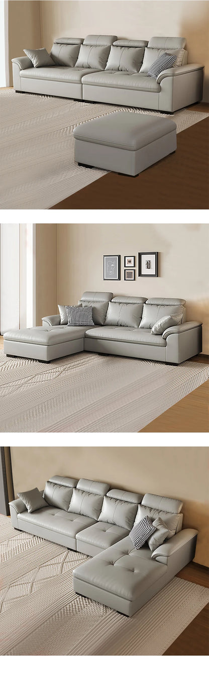 Professional High-Backrest Living Room Sofa Set Simple Modern Luxury Fabric Design with Luxury for Apartments and Hotels