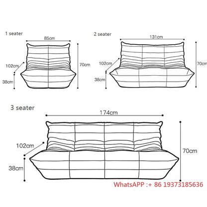 Free Shipping Chair Nordic Style Couch Comfy Minimalist Living Room Tatami Sofa Relax Lazy Sofa Floor Sofa Couch