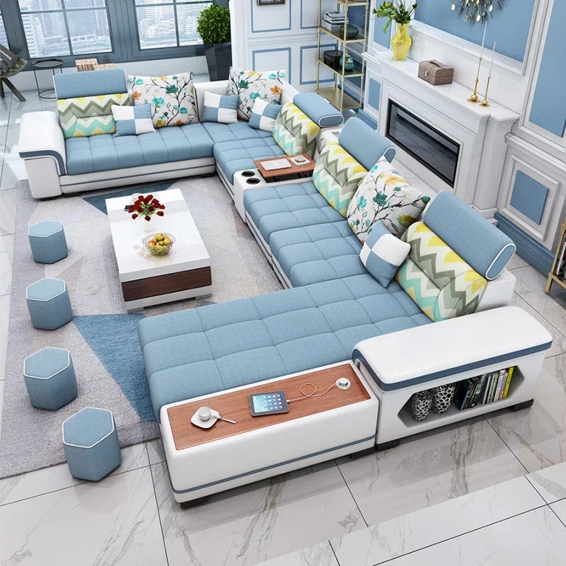 Velvet Nordic Style Sofas Foam Sponge Organizer Modern Adults Living Room Sofa Canape Chaise Divani Soggiorno Home Furniture