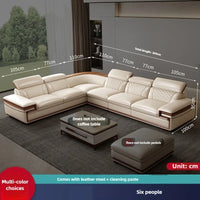 Light Luxury Living Room Sofas Villa Comfortable Italian Style Design Modularity Sofas Recliner Sofas for Living Room Furniture