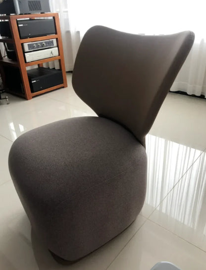 Luxury Fabric Living Room Chair Coffee Shop Living Room Lounges Chair Bedroom Sofa Furniture Low Stool Balcony Leisure Chair t