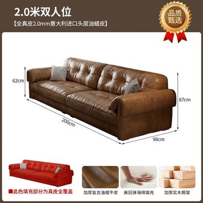 Leather Corner Living Room Sofas Armchair Minimalist Lazy Lounge Living Room Sofas Hallway Designer Muebles Postmodern Furniture