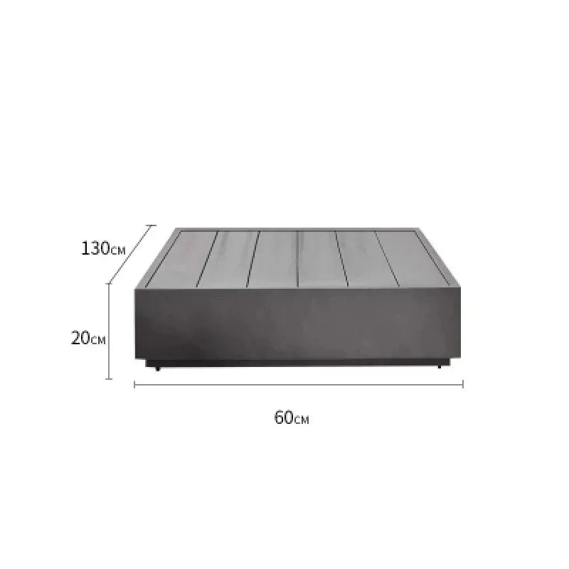 Aluminum Outdoor Sofa Furniture Set Luxury Villa Patio Leisure Sofa Chair
