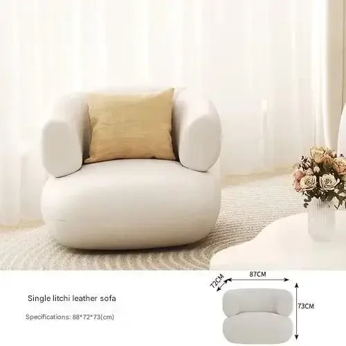nordic living room Sofas minimalist lazy luxury europe Sofas family white salas y sofas muebles elegantes modernos Furniture