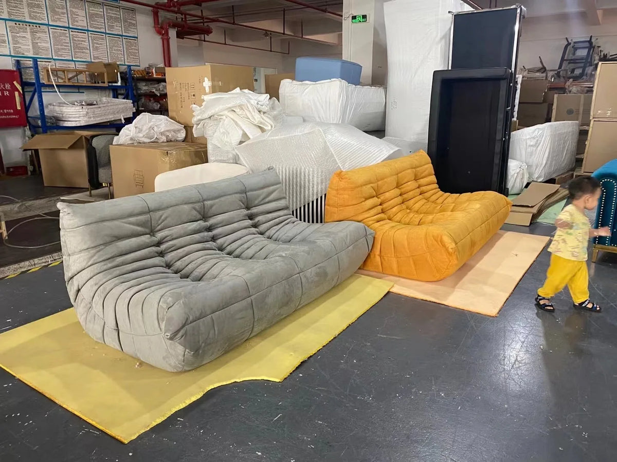 Factory Wholesale Modern Simple Minimalist Velvet comfort Fabric Leisure Reclining Lounge Wooden Living Room Chair