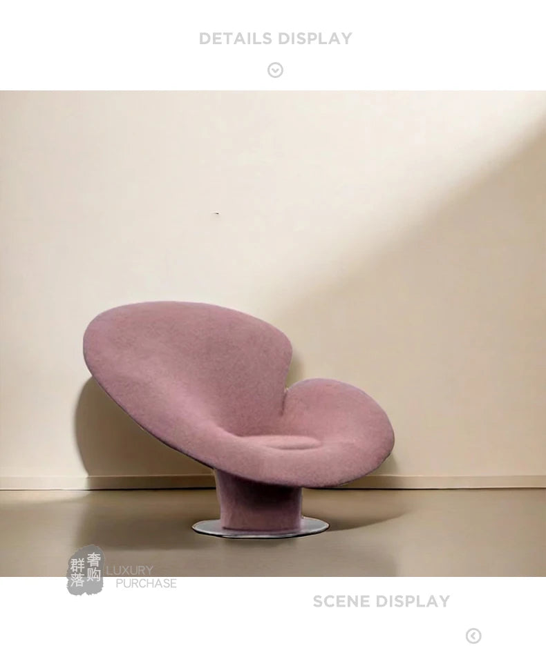 XL Nordic single sofa chair minimalist special-shaped beauty salon clothing store high-end single chair