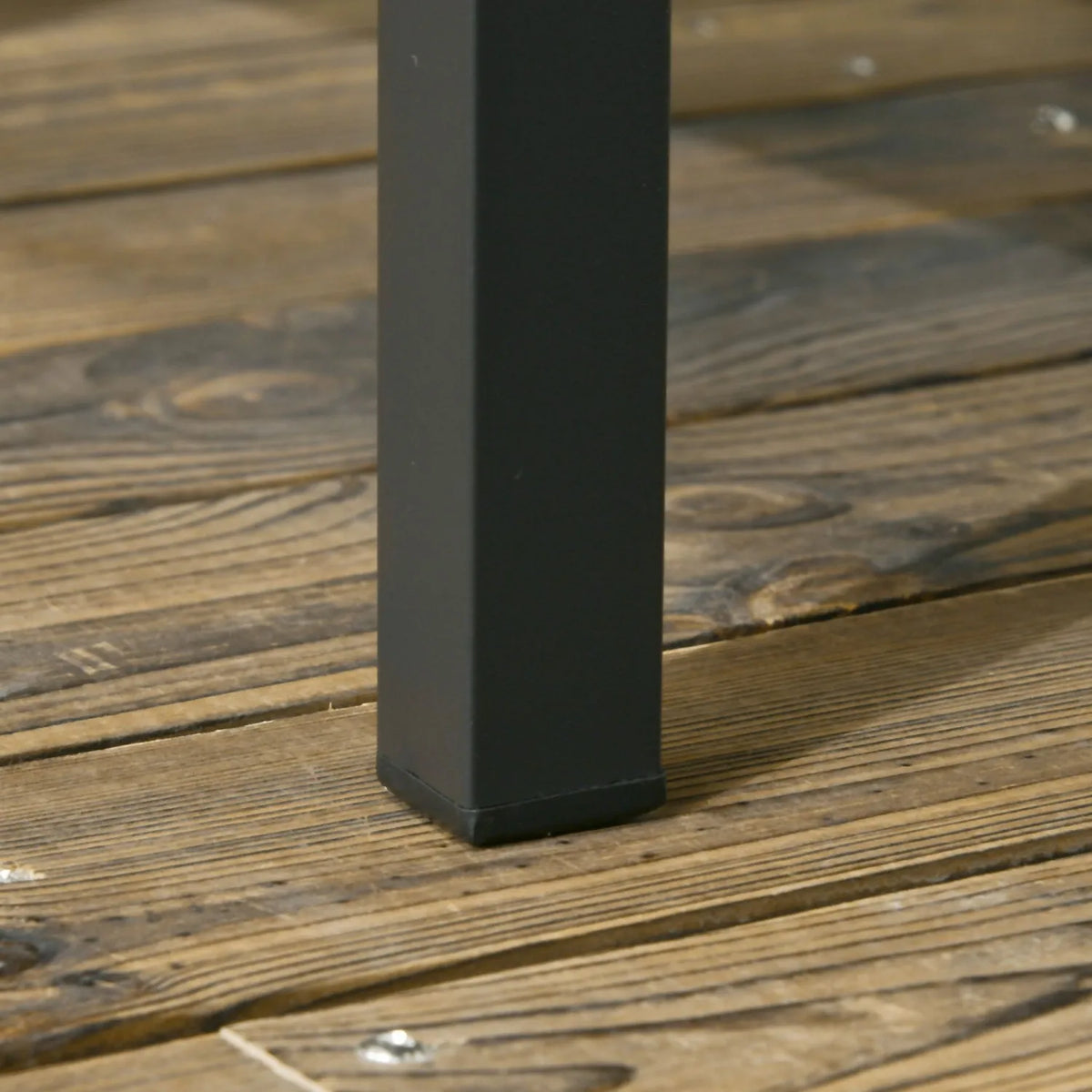 Outsunny Rocking Bistro Set 3PC Wicker Outdoor Furniture with Rocker Chairs Cushions Coffee Table Light Grey