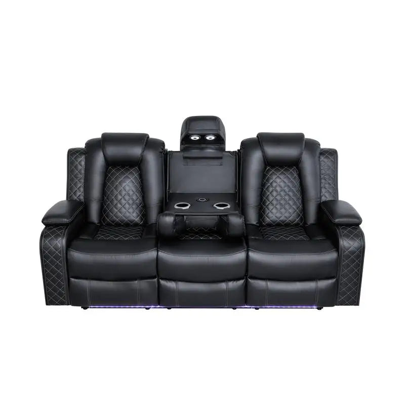 Home Theater Sofa Set - Comfortable Seating for Movie Nights and Entertainment - Luxe Design for Ultimate Leisure Experience