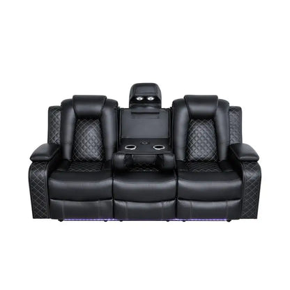Home Theater Sofa Set - Comfortable Seating for Movie Nights and Entertainment - Luxe Design for Ultimate Leisure Experience