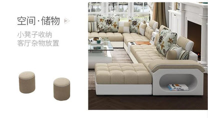 Luxury Minimalist Sofa Multifonction Sectional Storage Massage Sofa Modern Living Room Muebles Para El Hogar Home Furniture