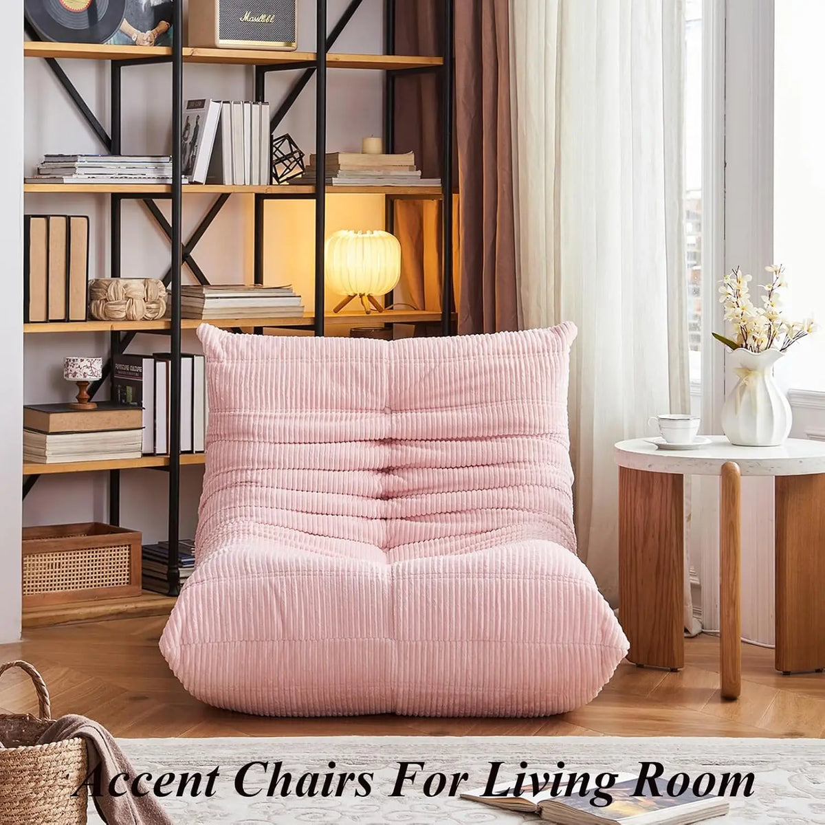 Lazy Sofa, Caterpillar Sofa | Classic Grey Sponge-Filled, Living Room Ready, No Electricity Needed