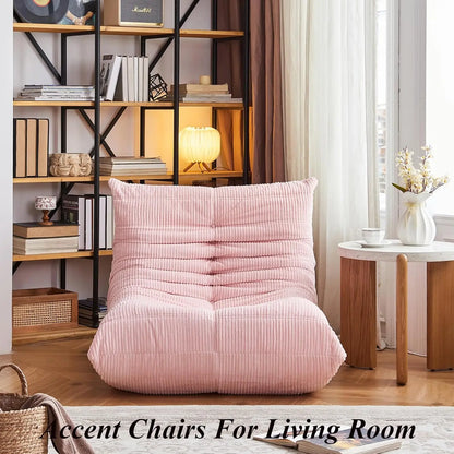 Lazy Sofa, Caterpillar Sofa | Classic Grey Sponge-Filled, Living Room Ready, No Electricity Needed