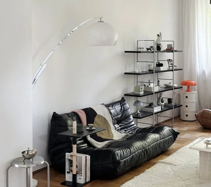 Genuine leather caterpillar sofa, fashionable, luxurious, high-end and atmospheric, can be used in living rooms, hotels, bedroom