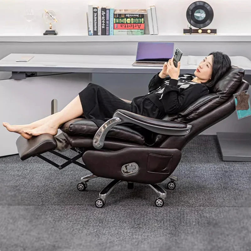 Boss Gaming Office Chair Comfy Reclining Lounge Meeting School Chair Gaming Modern Ergonomic Lazy Simplicity Modern Furniture