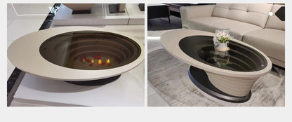 Ensemble de table basse de meubles de salon de styliste créatif, ensemble de table basse moderne de luxe unique pour la maison