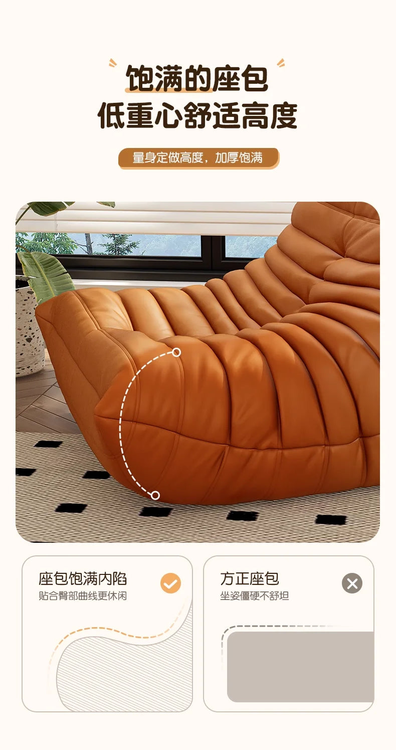 Super cool single seater caterpillar sofa, fashionable, luxurious, and grand, is a super good household decoration that is neede