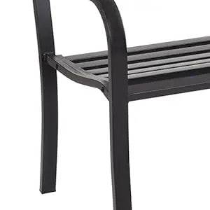 New Trend Backyard Modern Outdoor Bench Outdoor Garden Iron Bench