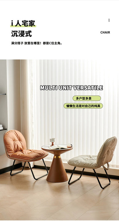 Fashionable, luxurious and comfortable sofa that can be folded and is portable. Single-person living room chair. Outdoor fishing