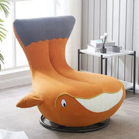 Rotating Comfortable Chairs Leisure Cute Ergonomic Chaise Chairs Spinning Comfy Fauteuils De Salon Living Room Furniture