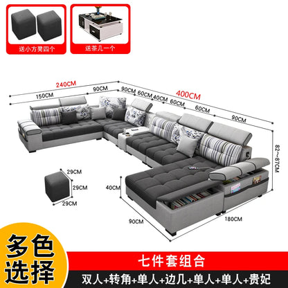 Sectional Living Room Sofas Lazy Lounge Designer Relax Sofa Multifunction Reclining Canape Salon De Luxe House Accessories