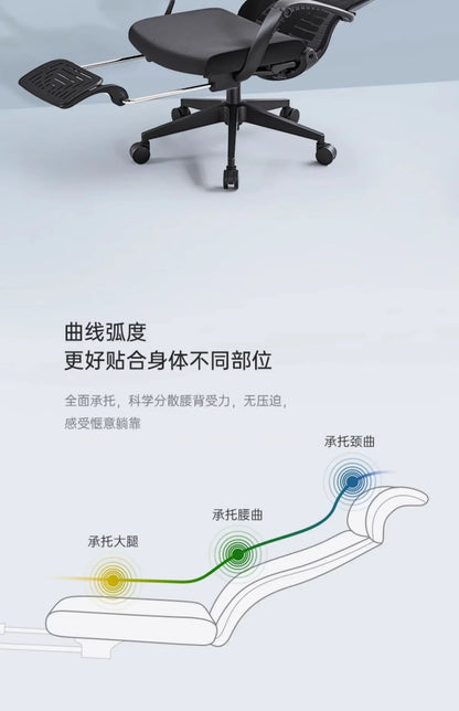Modern Armchair Office Chairs Computer Study Swivel Gaming Office Chairs Recliner Adjustable Office Furniture Silla Oficina LLOC