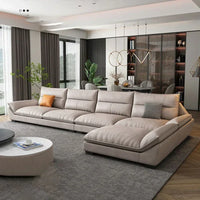 Living Room Sofas Modern  Puffs Relaxing Design Luxury Sofa Elegant Recliner Home Furniture