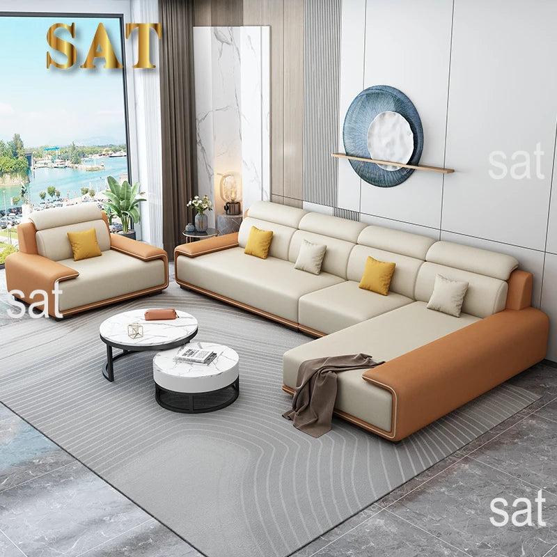 -For  Nordic Sofa Chairs Living Room Salon Fancy Luxury Wood Lounge Sofa Puffs Modern House Schlafsofa Postmodern Furni