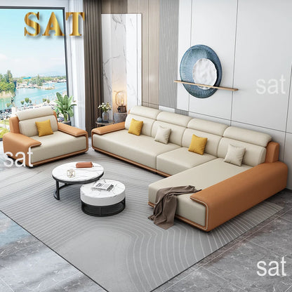 -For  Nordic Sofa Chairs Living Room Salon Fancy Luxury Wood Lounge Sofa Puffs Modern House Schlafsofa Postmodern Furni