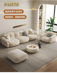 Lounge Living Room Sofas Fabric Minimalist Modern Design Sofa Elegant Comfortable Kanapy