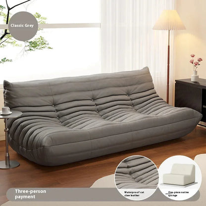 Modern Double Lazy Sofa Living Room Minimalist Relaxing Recliner Sofa Puff Comfortable Salas Y Sofas Muebles Rooam Decor