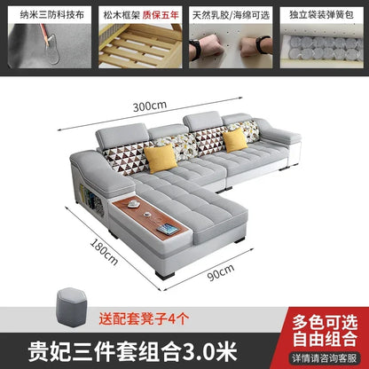 gW Modern Minimalist Living Room Sofas Sectional Lazy Nordic Leather Sofas Designer Lounge Curved Divano Lounge Suite Furniture