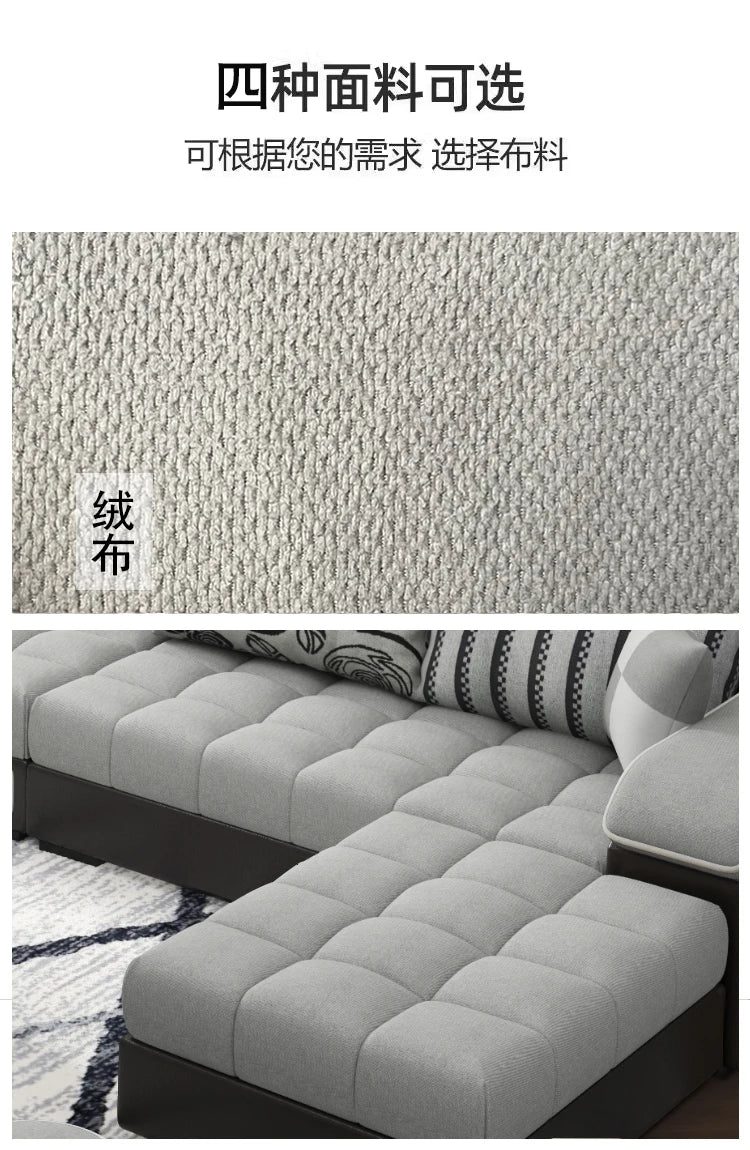 Luxury Minimalist Sofa Multifonction Sectional Storage Massage Sofa Modern Living Room Muebles Para El Hogar Home Furniture