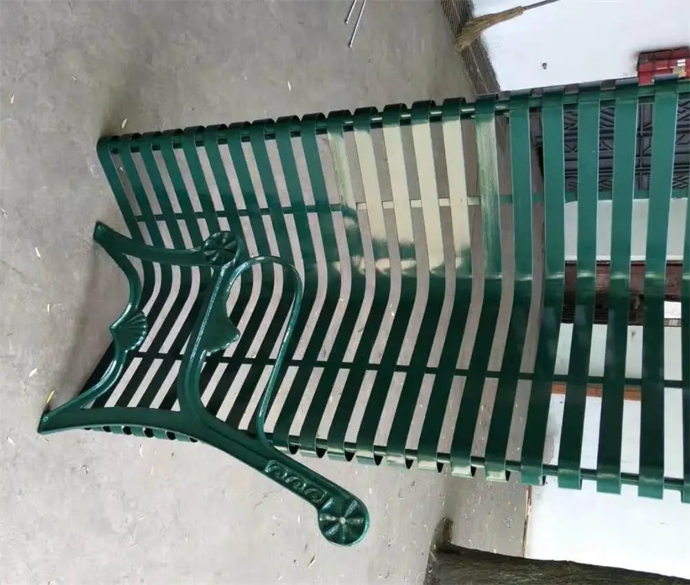 Luxury Park Metal Benches Seat Outdoor Garden Patio Cast Iron Benches