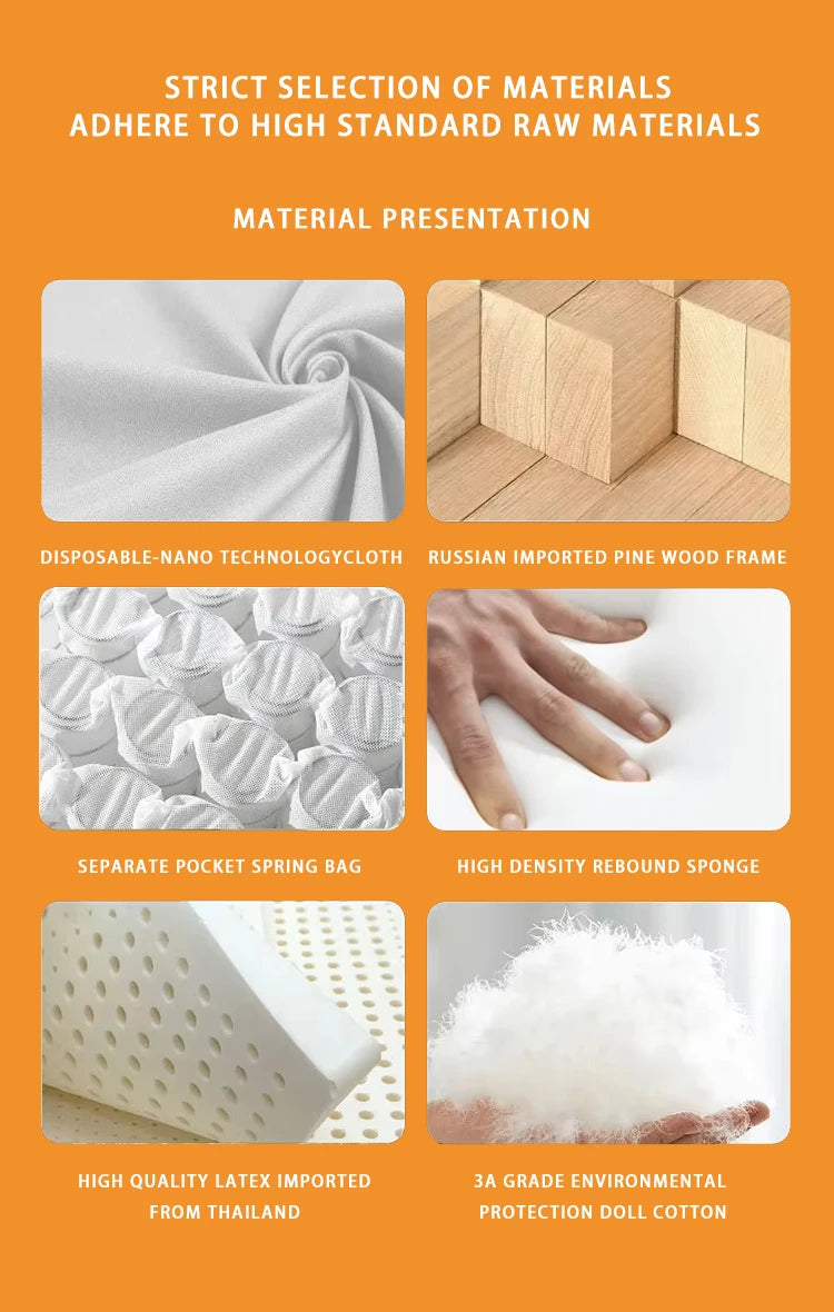 Italian Modern Simple Light Luxury Style Villa Household Solid Wood Frame Living Room Leather Sofa Set